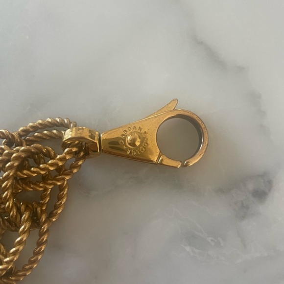 Stunning Y2K Brass Chain Link Dolce & Gabbana Bracelet - Picture 6 of 9